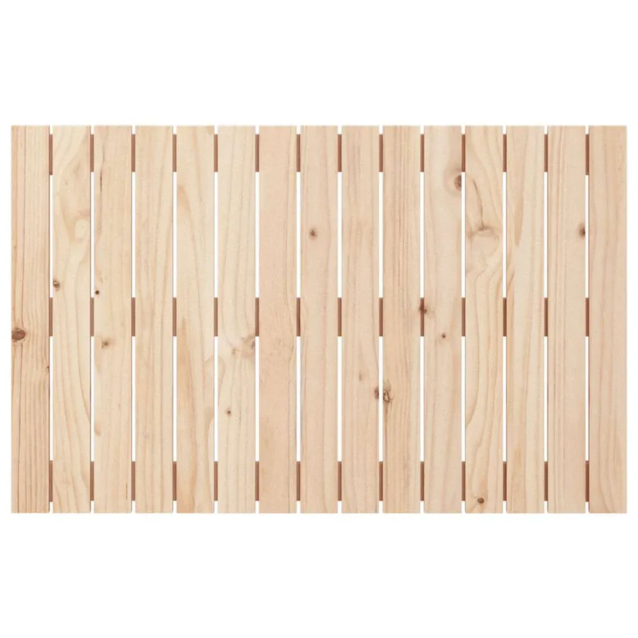 Tête de lit murale 95,5x3x60 cm Bois massif de pin - 4