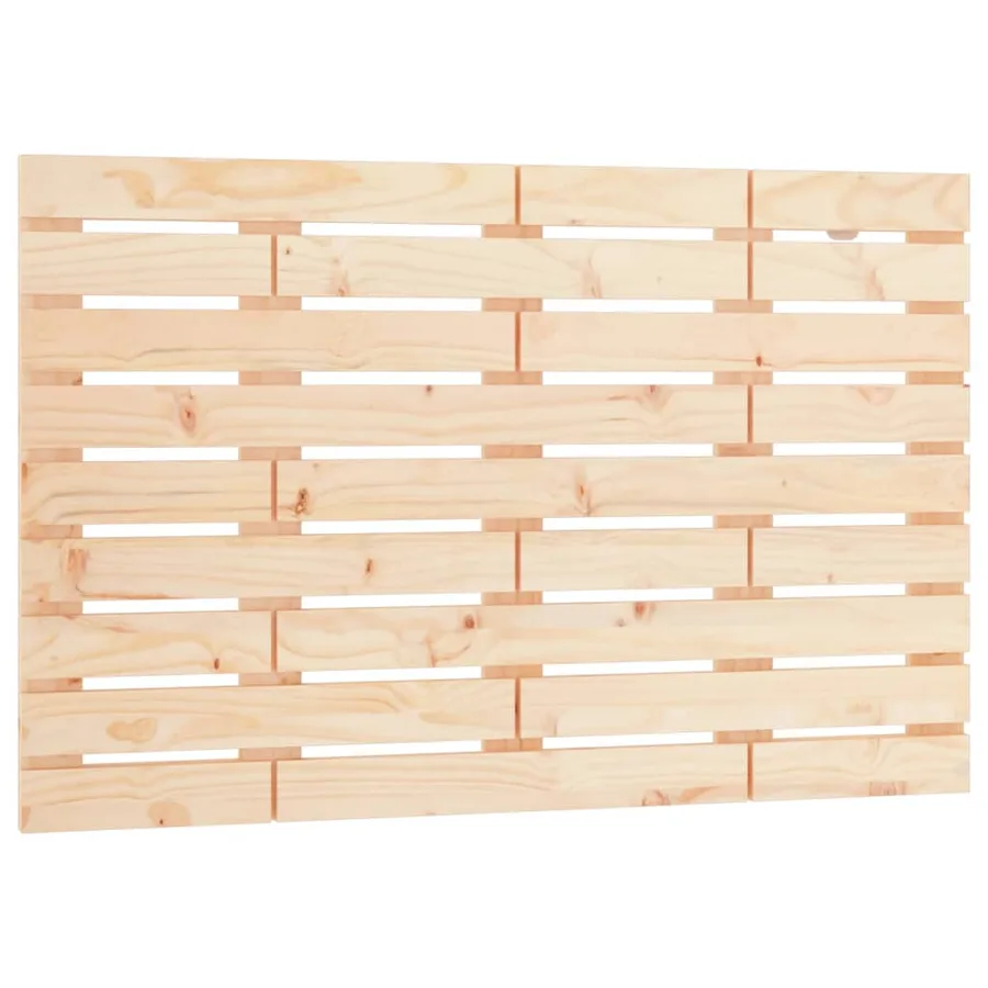 Tête de lit murale 96x3x63 cm Bois massif de pin - 2