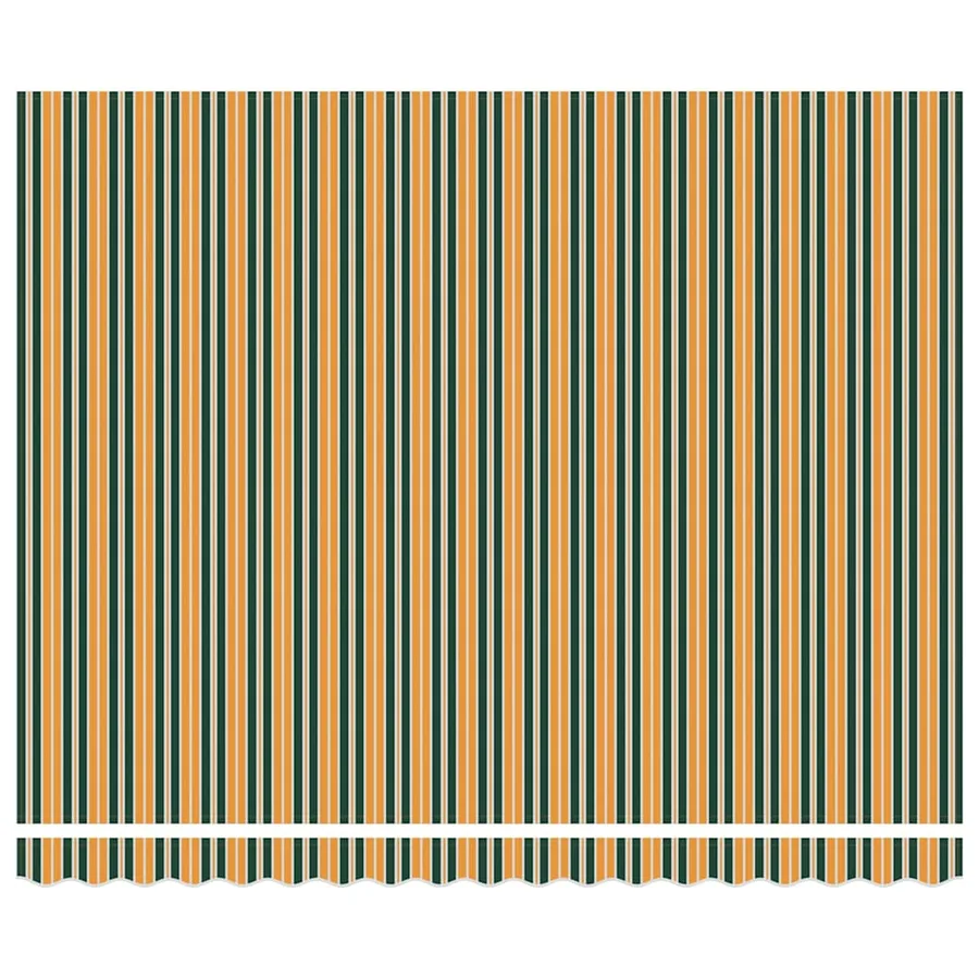 Auvent rétractable Multicolore 400 × 300 cm - 6