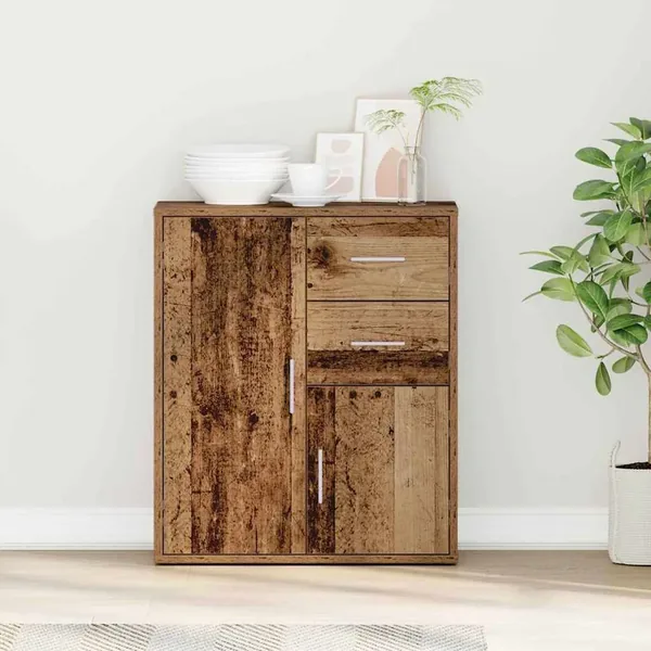 Buffet Bois ancien 60 x 31 x 70 cm Bois d'ingénierie