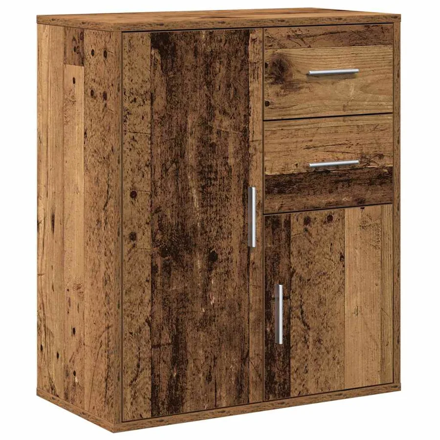 Buffet Bois ancien 60 x 31 x 70 cm Bois d'ingénierie - 2