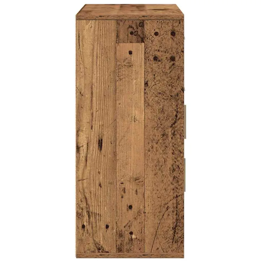 Buffet Bois ancien 60 x 31 x 70 cm Bois d'ingénierie - 7