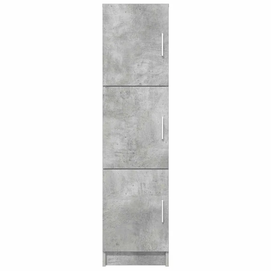 Haut Armoire Gris béton 31.5 x 32 x 122.5 cm - 6