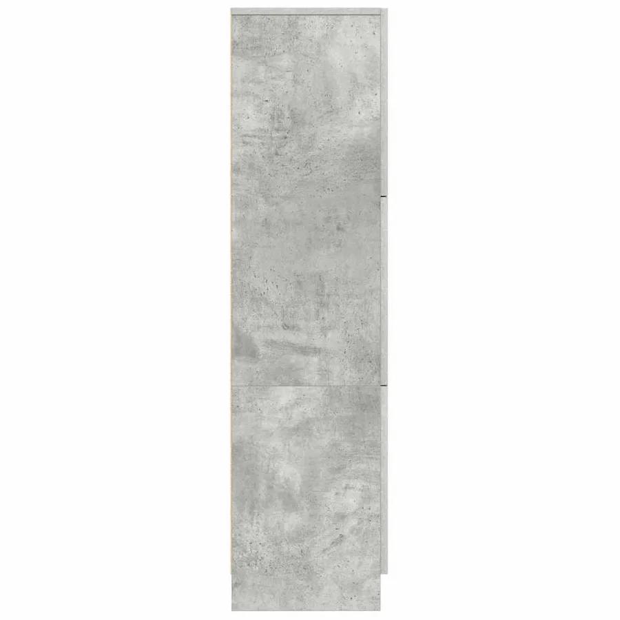 Haut Armoire Gris béton 31.5 x 32 x 122.5 cm - 7
