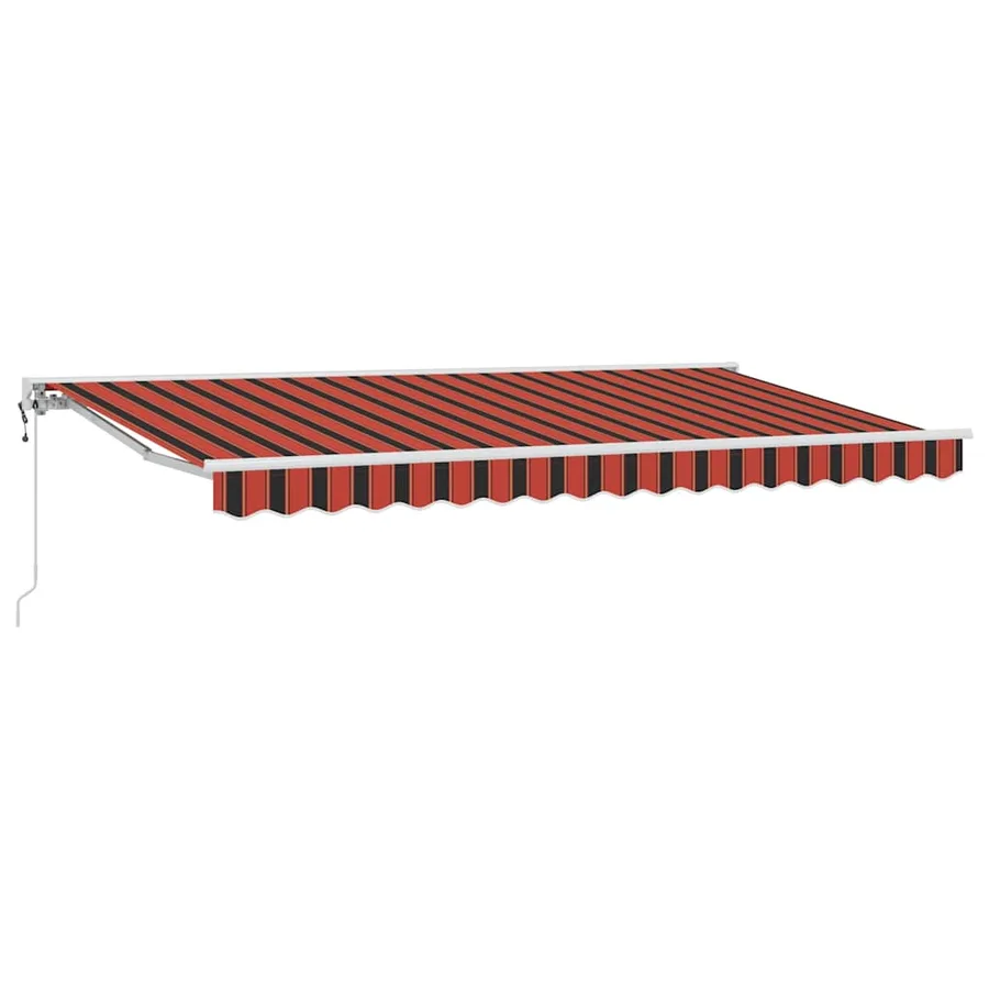 Cadre d'auvent Orange et Noir 350 x 200 cm - 2