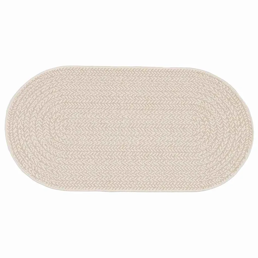 Tapis ZIZUR Crème 150 x 80 cm Polypropylène - 2