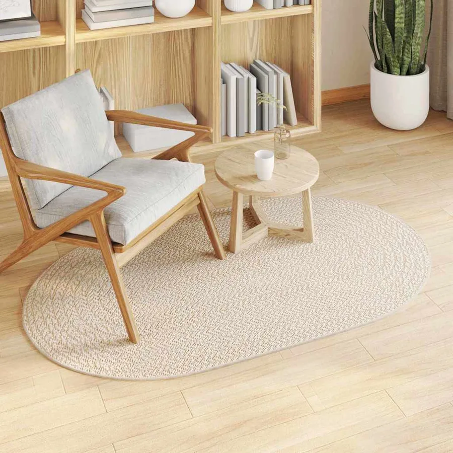 Tapis ZIZUR Crème 150 x 80 cm Polypropylène - 3