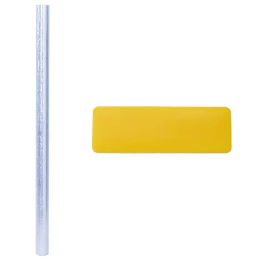 Film de fenêtre statique Transparent 45 x 2000 cm PVC - 7