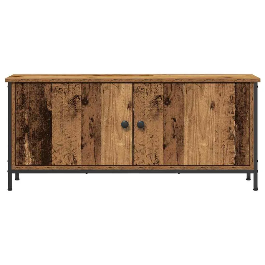 Meuble TV Bois Ancien 100 x 35 x 45 cm Bois d'ingénierie - 6