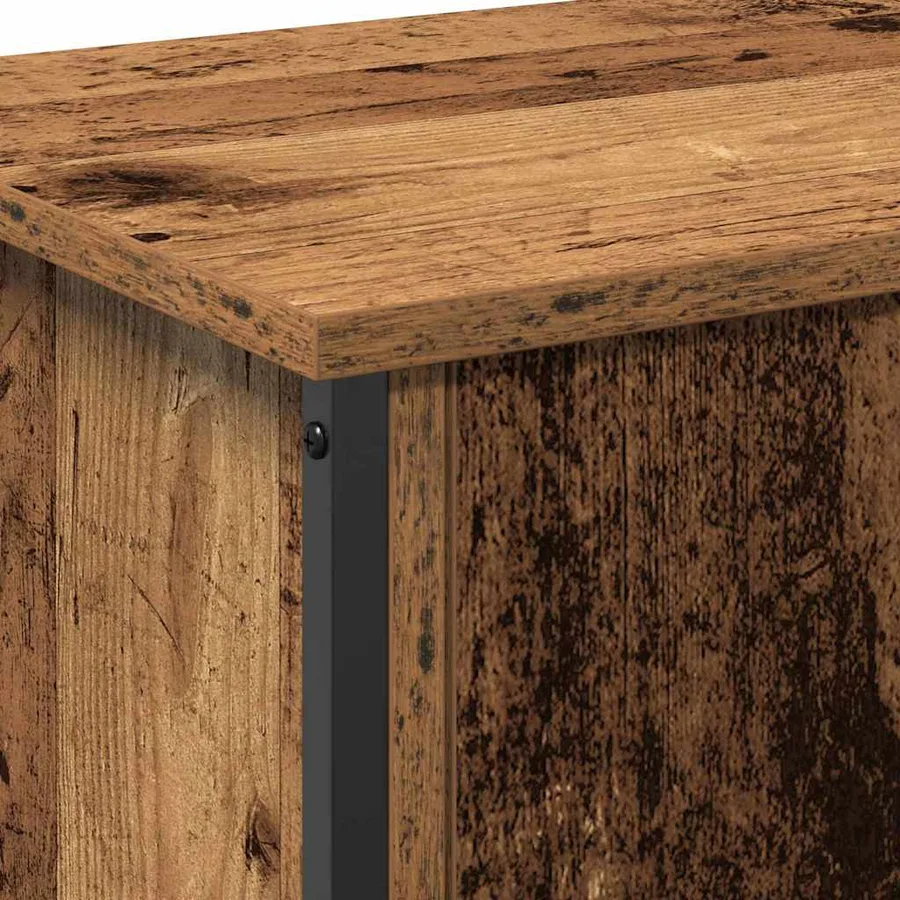 Meuble TV Bois Ancien 100 x 35 x 45 cm Bois d'ingénierie - 9