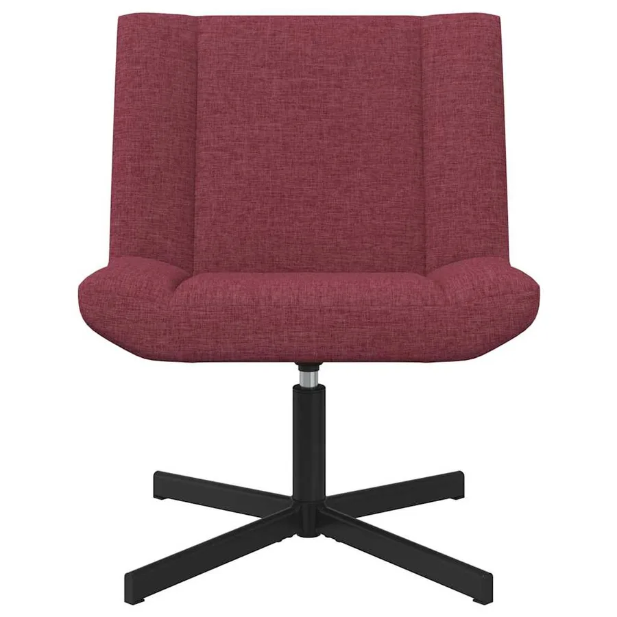 Chaise pivotante Bordeaux 63 x 75 x 76 cm tissu - 4