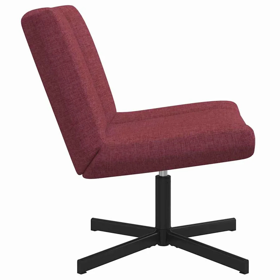 Chaise pivotante Bordeaux 63 x 75 x 76 cm tissu - 5