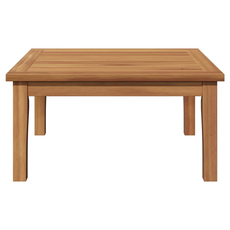 Table de Jardin Marron Bois de teck massif - 5