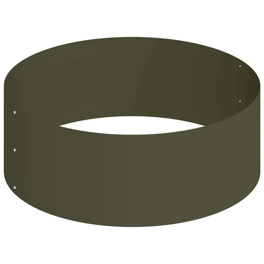 Cache-pot de jardin Vert olive 90 x 90 x 20 cm - 6