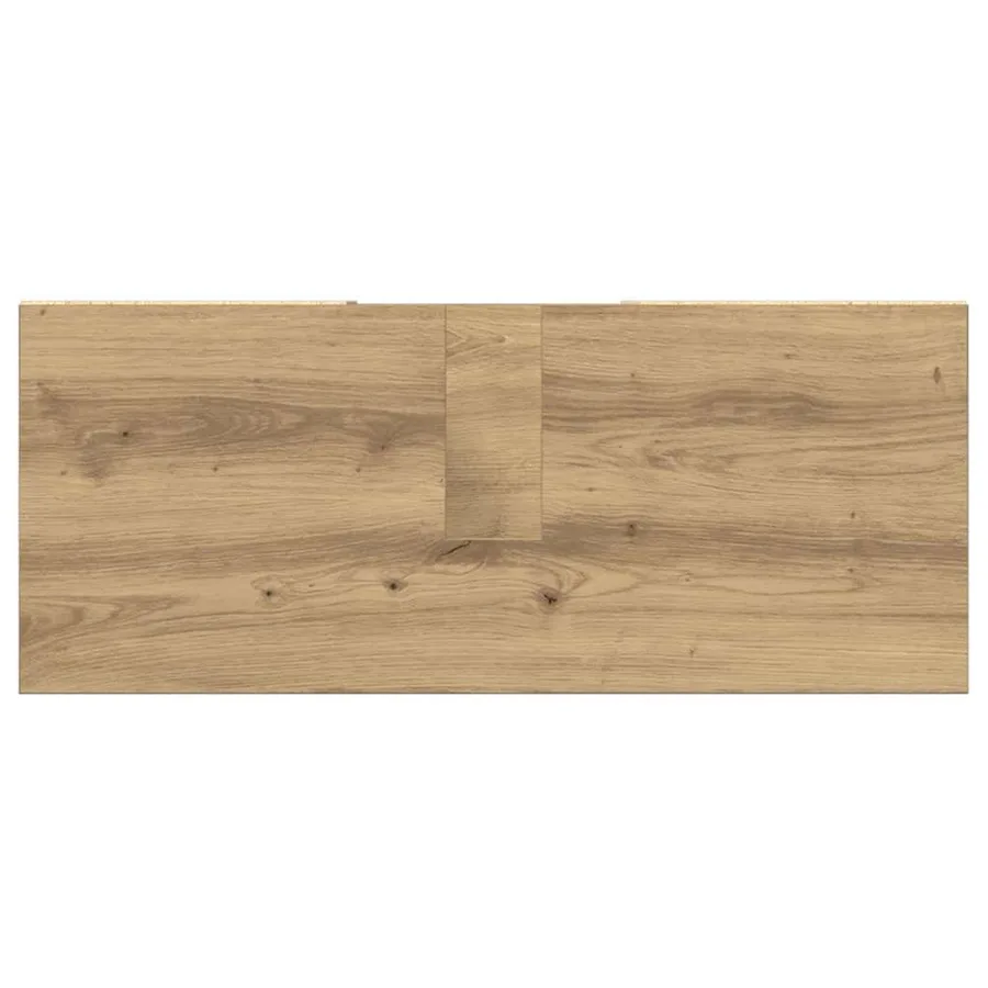 Cabinet de salle de bain Chêne artisanal 80 x 33 x 60 cm - 9
