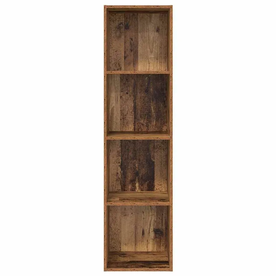 Ensemble meuble TV Montage mural Bois Ancien 37 x 37 x 142,5 cm - 6