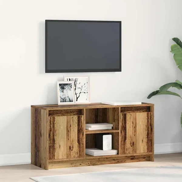 Unites TV Marron 100 x 34 x 50 cm Bois d'ingénierie