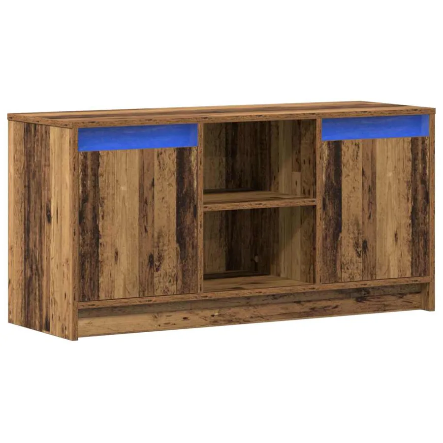 Unites TV Marron 100 x 34 x 50 cm Bois d'ingénierie - 2