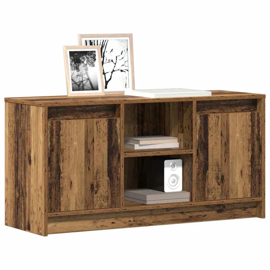 Unites TV Marron 100 x 34 x 50 cm Bois d'ingénierie - 3