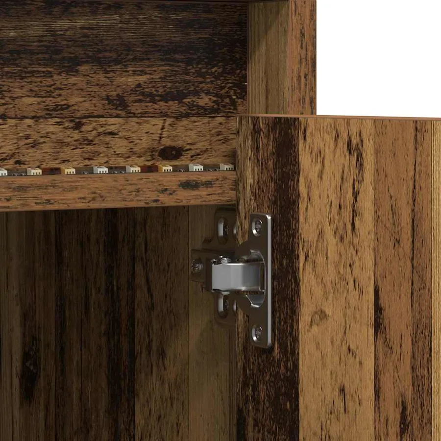 Unites TV Marron 100 x 34 x 50 cm Bois d'ingénierie - 8