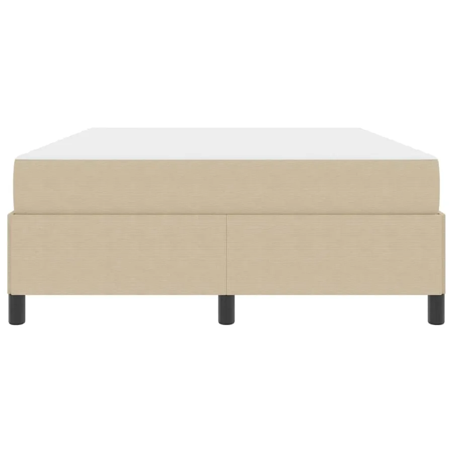 Cadre de lit avec matelas Gris Vert Clair 160 x 200 cm tissu - 5