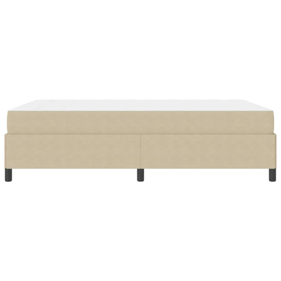 Cadre de lit avec matelas Gris Vert Clair 160 x 200 cm tissu - 6