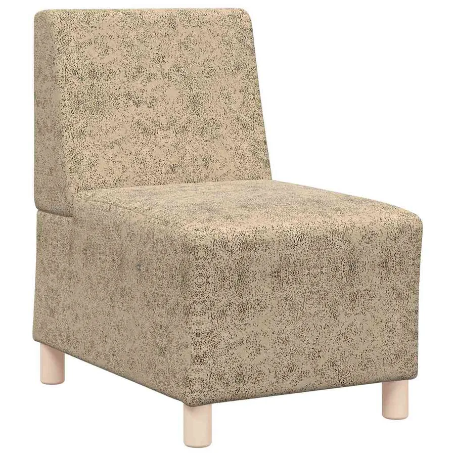Unité de Sofa Modulaire Sans Accoudoirs 2 pcs Gris clair - 4