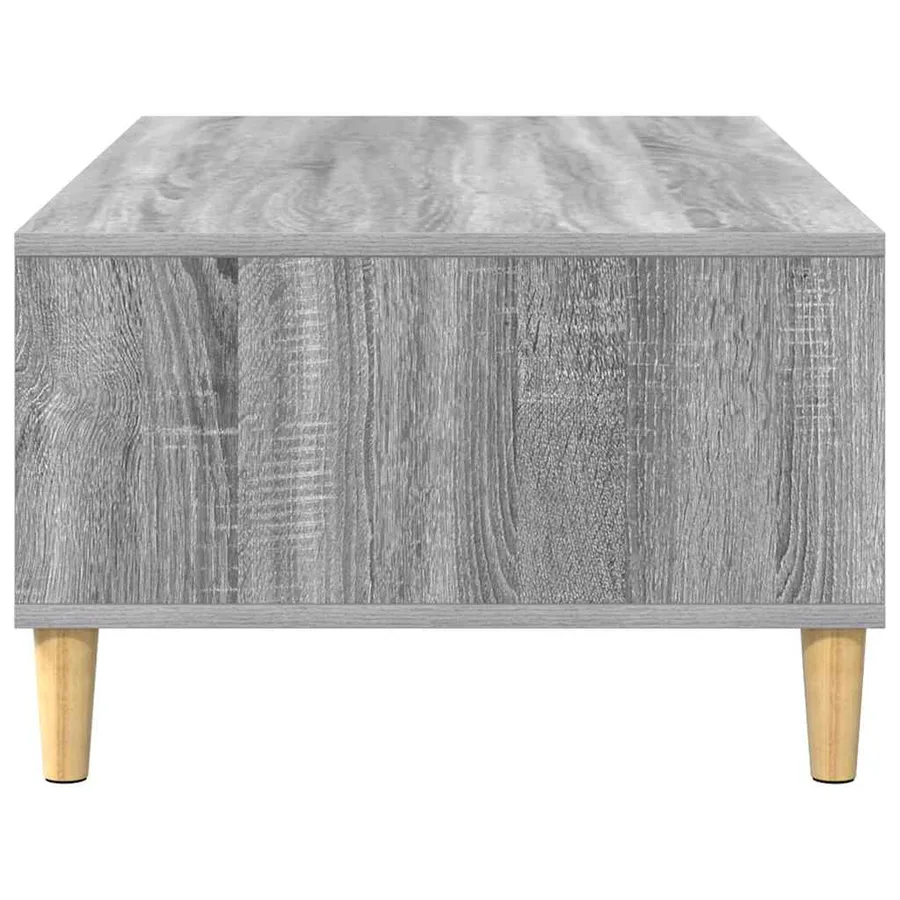 Table basse Gris Sonoma 102 x 55 x 35 cm Bois d'ingénierie - 7