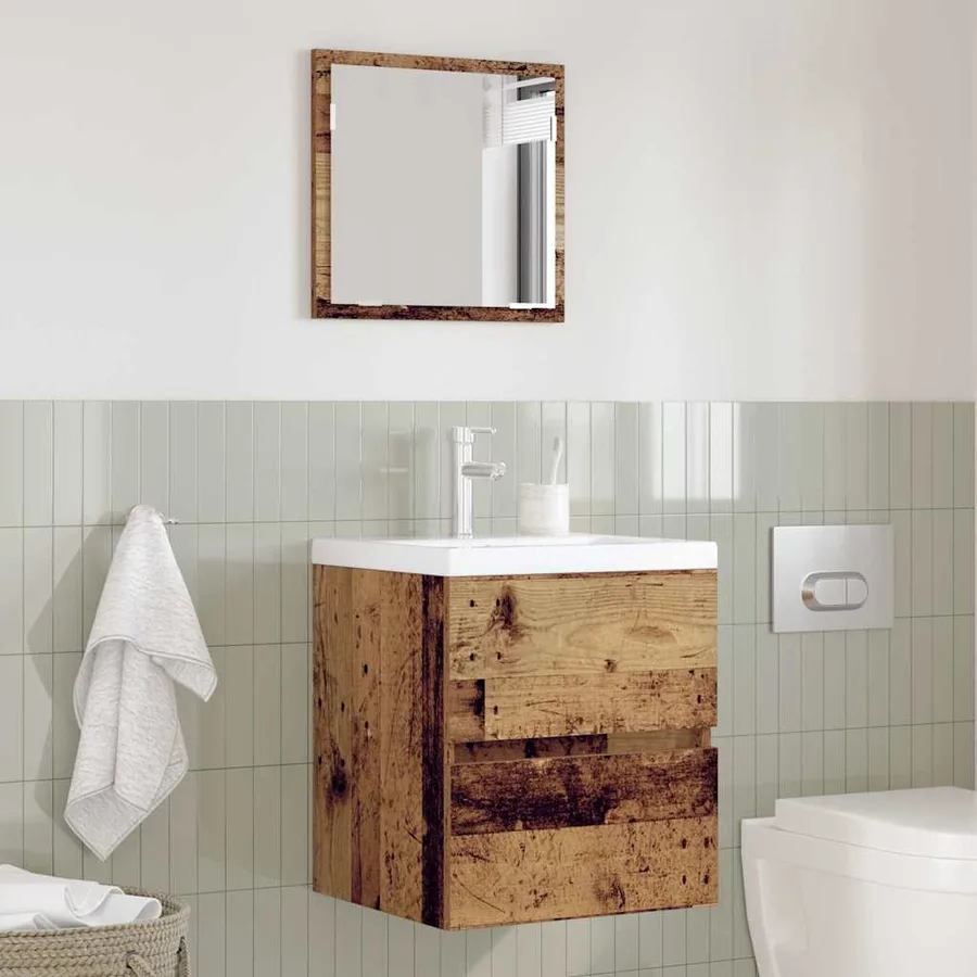 Cabinet de salle de bain Bois Ancien 41 x 38,5 x 45 cm - 4