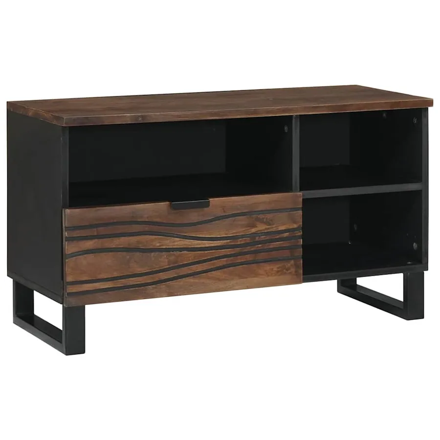 Unites TV avec tiroir Noyer 80 x 33 x 46 cm Bois d'ingénierie