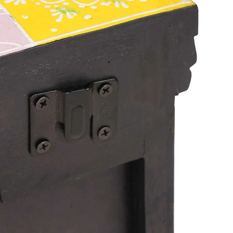 Cabinet de chevet avec tiroir 2 pcs Multicolore 40 x 30 x 40 cm - 9