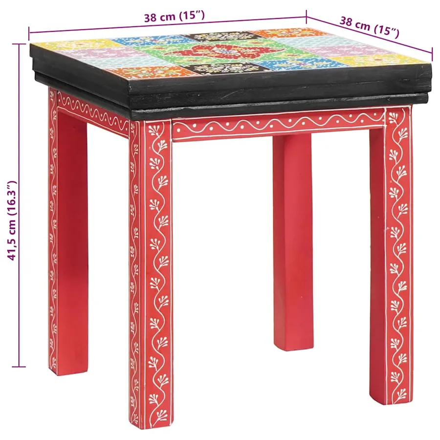 Table d'appoint 2 pcs Multicolore - 10