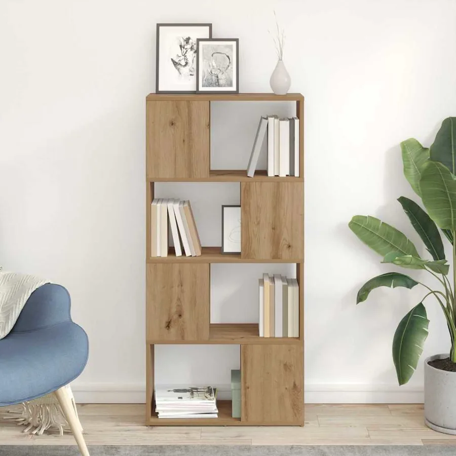 Ensemble meuble TV 60 x 24 x 125,5 cm Marron Bois d'ingénierie