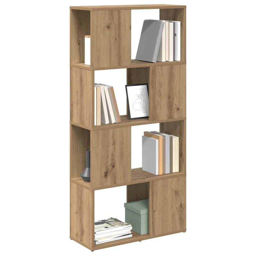 Ensemble meuble TV 60 x 24 x 125,5 cm Marron Bois d'ingénierie - 3