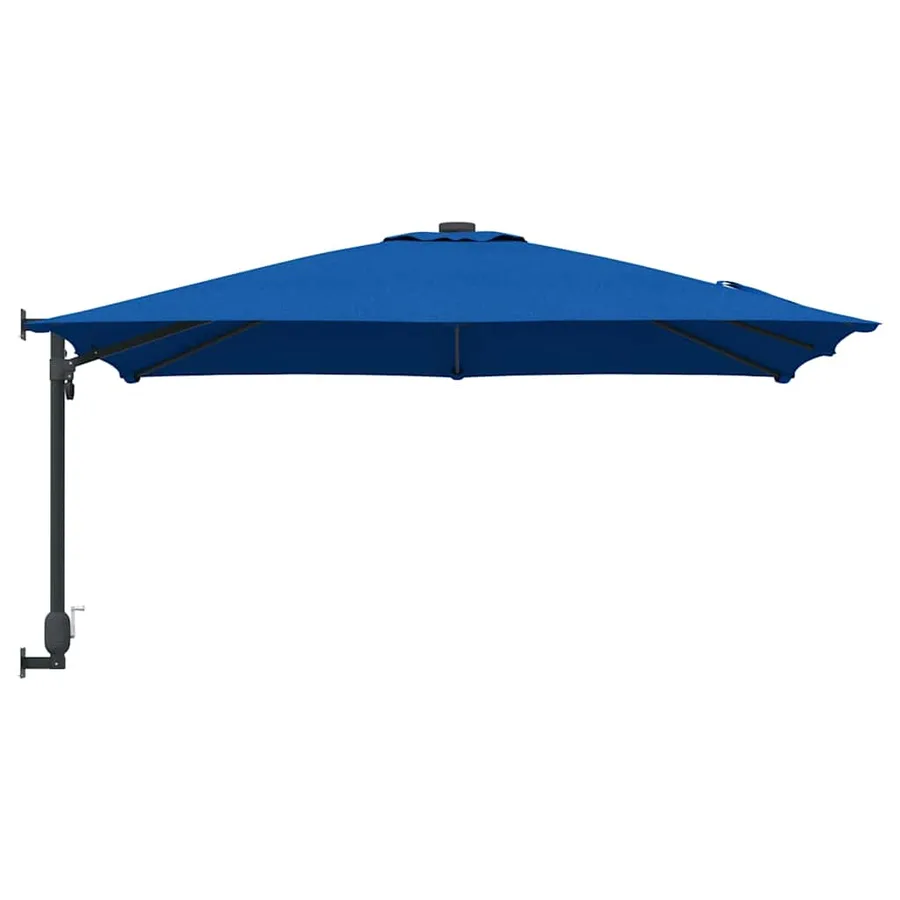 Parasol de jardin 248,5 x 247,5 x 160 cm Polyester et Acier - 5