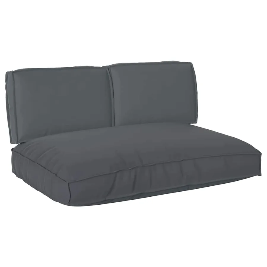 Ensemble de coussins 3 pcs Anthracite Tissu Oxford - 2