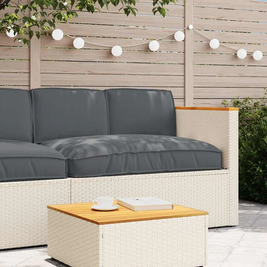 Ensemble de coussins 3 pcs Anthracite Tissu Oxford - 4