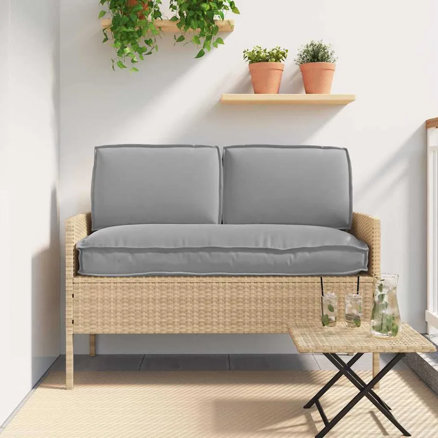 Ensemble de coussins 3 pcs Gris Tissu Oxford