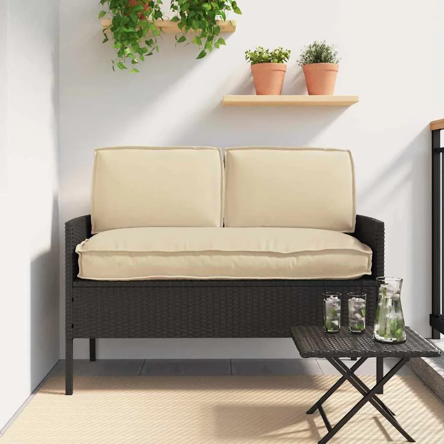 Ensemble de coussins 3 pcs Beige Tissu Oxford