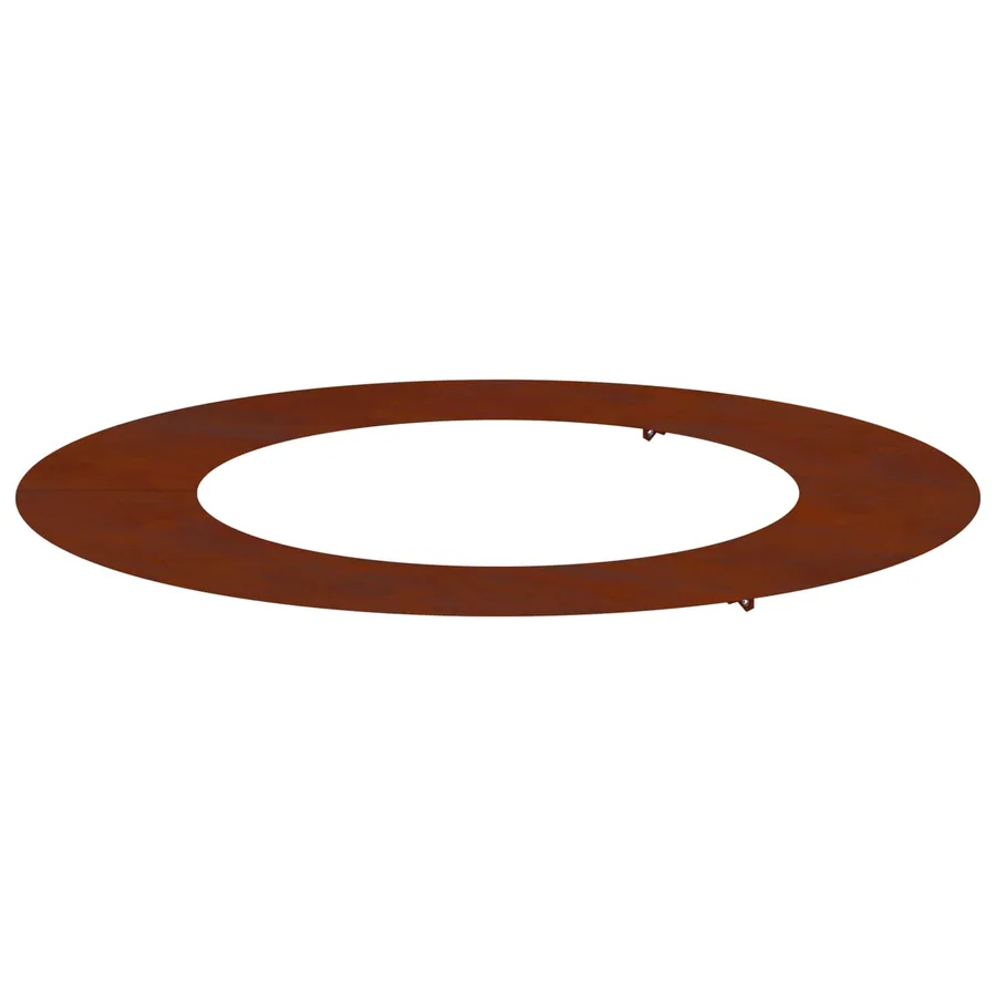 adapté pour anneau d'arbre plat Rouillé Ø50/80 cm - 2