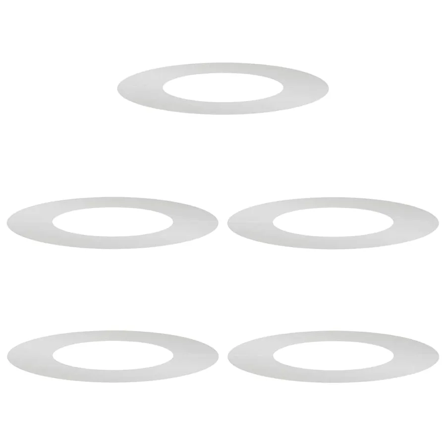 adapté pour anneaux d'arbre plats 5 pc Argent Ø40/70 cm - 2