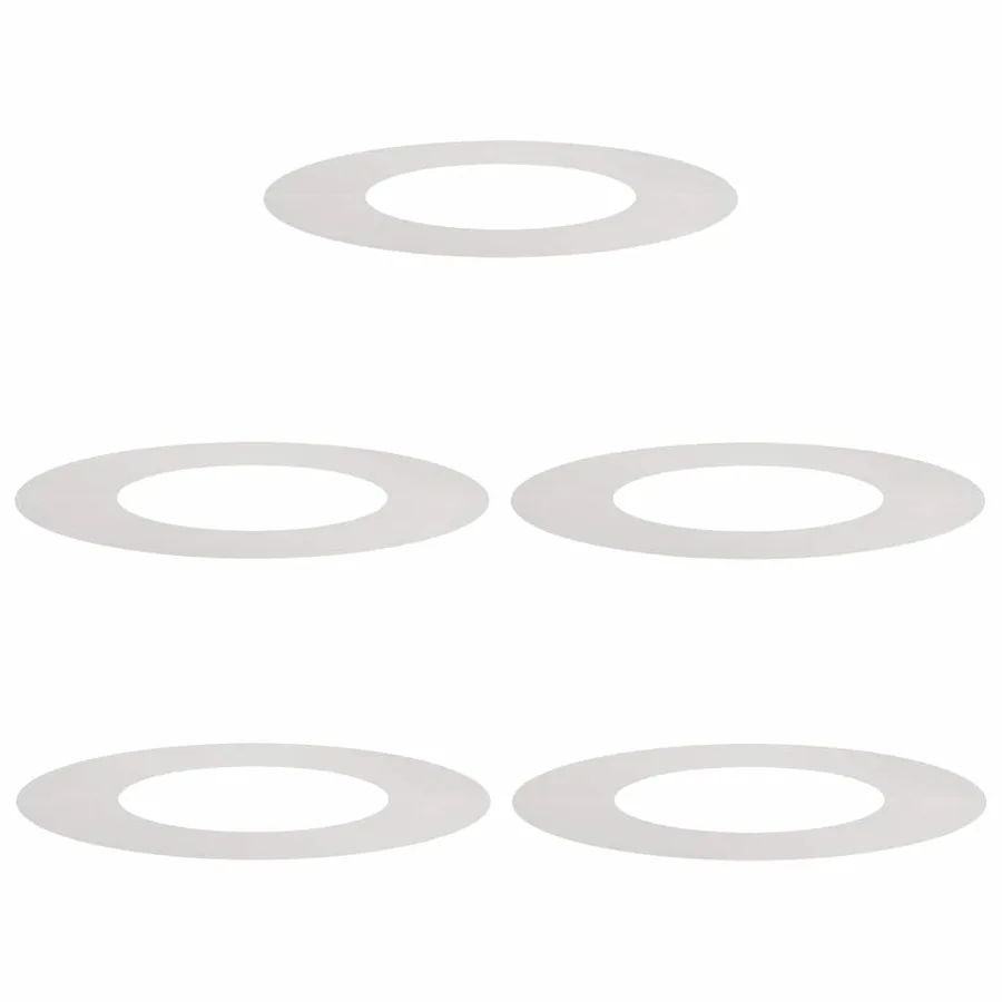 adapté pour anneaux d'arbre plats 5 pc Argent Ø40/70 cm - 2