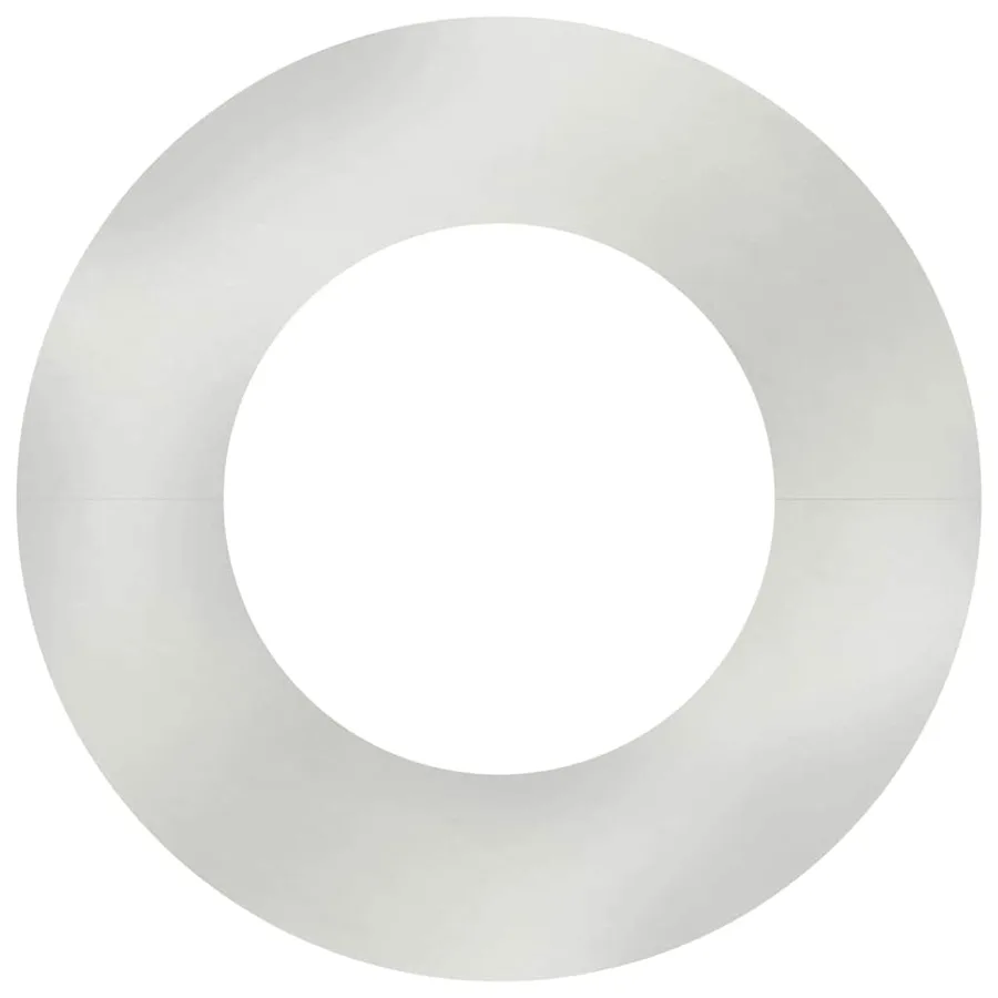 adapté pour anneaux d'arbre plats 5 pc Argent Ø40/70 cm - 5