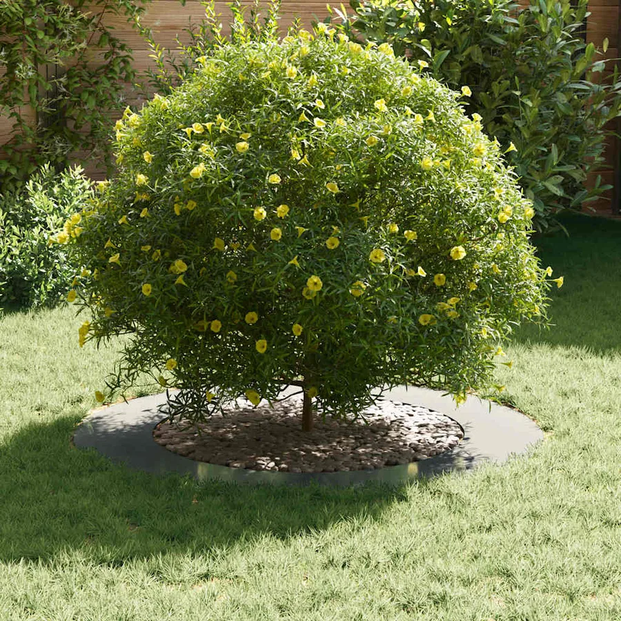 adapté pour anneau d'arbre plat Argent Ø60/90 cm - 3