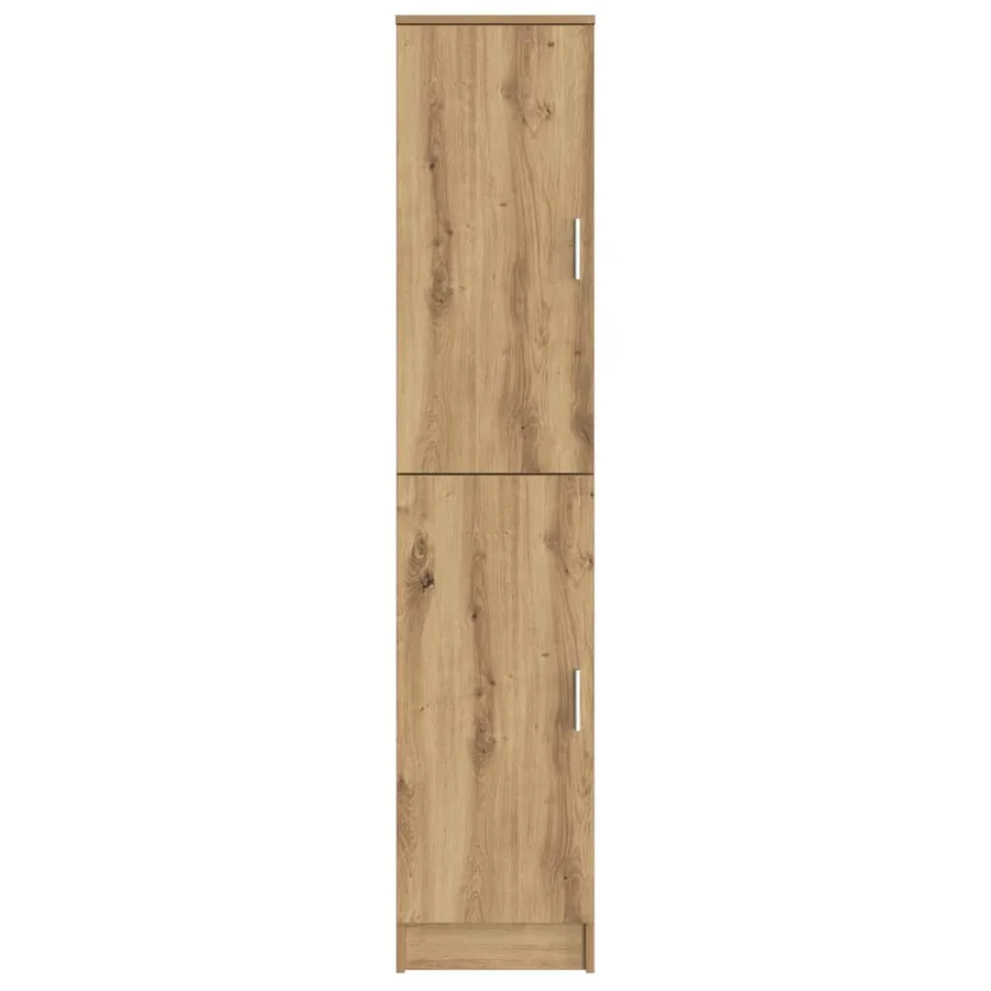 Haut Armoire Chêne artisanal 35 x 39 x 168 cm - 6