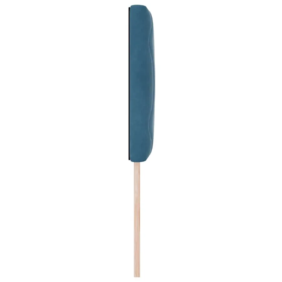 Tête de lit Bleu foncé 80 cm Velours - 6