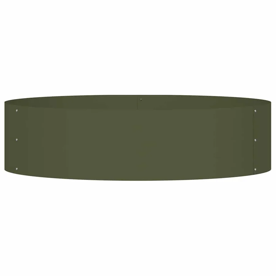 Anneau de jardinière Vert olive 80 x 80 x 20 cm - 5
