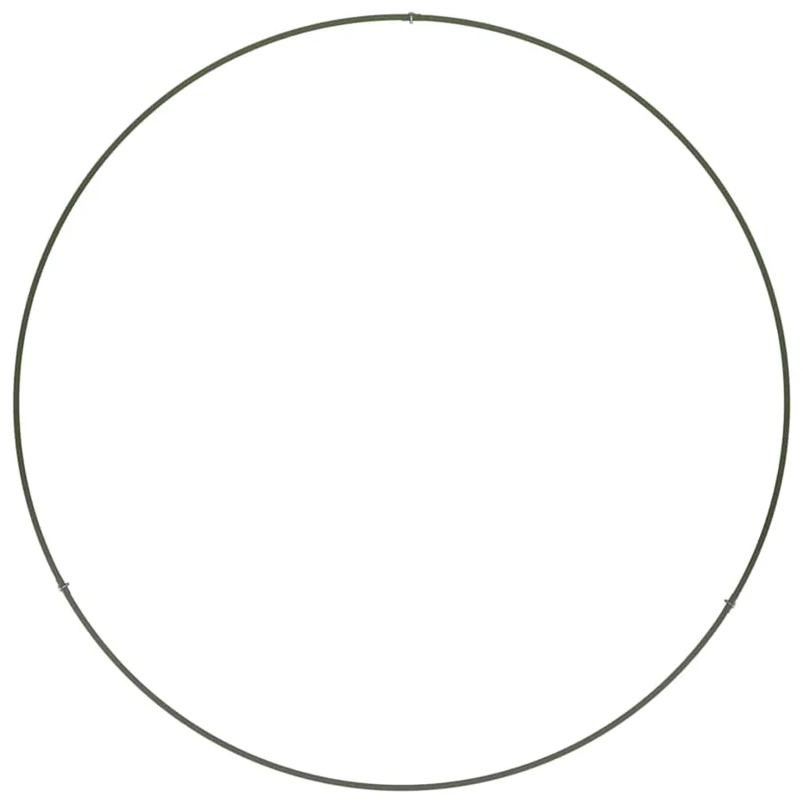 Anneau de jardinière Vert olive 80 x 80 x 20 cm - 6