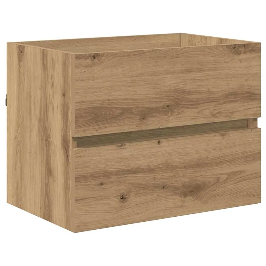 Ensemble de mobilier de salle de bain 2 pc Chêne artisanal - 7