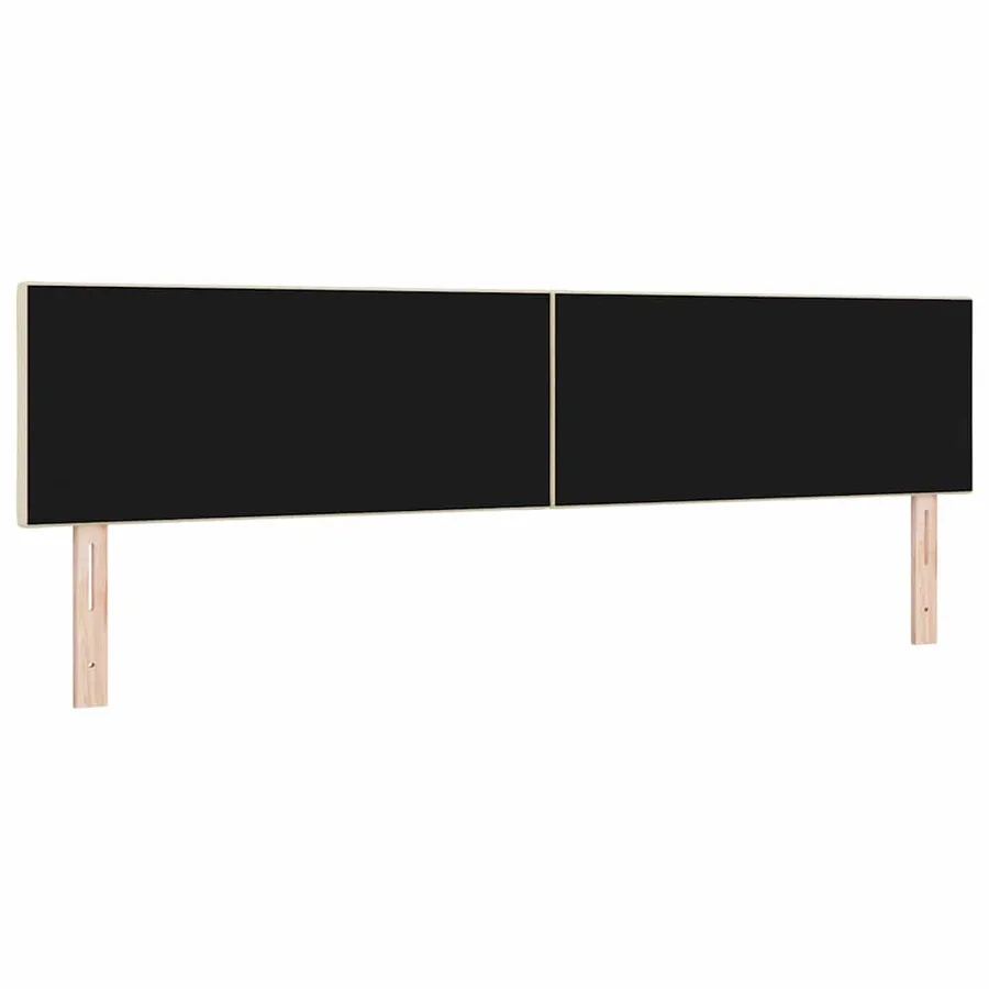 Tête de lit Crème 200 cm tissu - 6